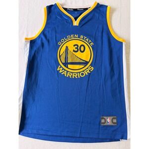 Fanatics Stephen Curry Warriors Jersey Youth Large Blue 30 Basketball GSW NBA
